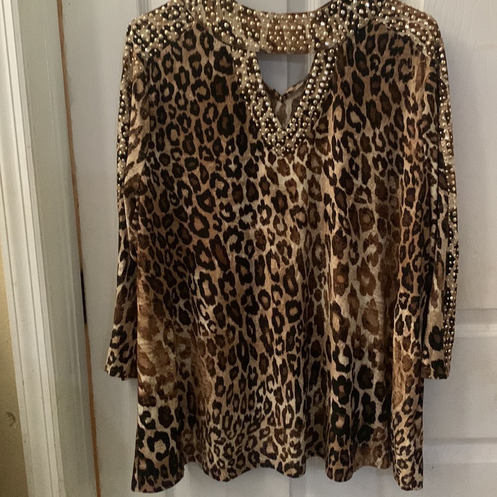 Cocomo Woman Cheetah Print Sz. 2X New/Never Worn